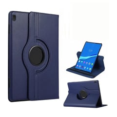 GENERICO - Funda Tablet Samsung Tab A7 Lite - Flipcover Giratorio Azul