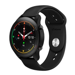 GENERICO - Correa Compatible Con Xiaomi Mi Watch Color Negro Broche 22mm