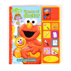 PI KIDS - Libro Infantil Vamos al Doctor Plaza Sésamo