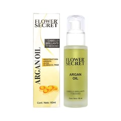 FLOWER SECRET - Aceite de Argán Restaurador Capilar de 60 ml