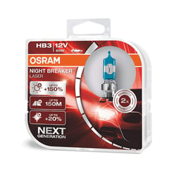 OSRAM - Foco HB3 9005 Night Breaker Láser