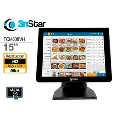 3NSTAR - Monitor 15” TCM008VH TOUCH Capacitivo POS