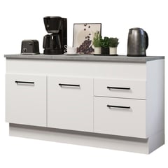 MADESA - Mueble de Cocina Agata 150 cm - Mostrador para Fregadero con Encimera