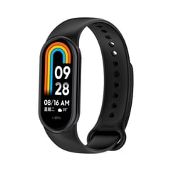 GENERICO - Correa Compatible con Xiaomi Mi Band 8 Negro