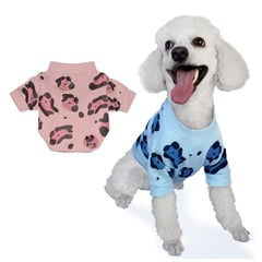 GENERICO - ROPA PARA PERROS DCANI CHOMPA FRENCH TERRY. CELESTE, TALLA 0