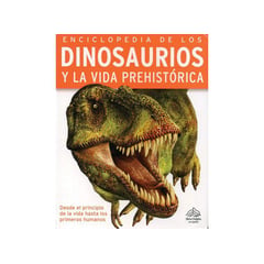 SILVER DOLPHIN - 384 PAGINAS: ENCICLOPEDIA DE LOS DINOSAURIOS Y LA VIDA PREHISTORICA