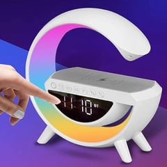 GENERICO - Altavoz Bluetooth Con Luz RGB Dispositivo Con Pantalla LED