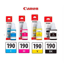 CANON - KIT DE 4 TINTAS GI 190 c,m,y,n