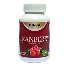 DINOA - Cranberry ( Arándanos rojos) 100 Cápsulas 500mg