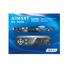 AIMA - Receptor de Television Satelital AIMSAT DS3000 Canales satelitales