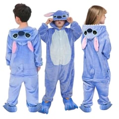 GENERICO - Pijama Stitch Onesie Niños Disfraz Stitch