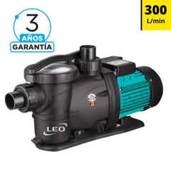 LEO - BOMBA PARA PISCINA RESISTENTE A QUIMICOS 1.0 HP-220V-300L/MIN.