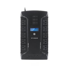 FORZA - UPS Interactiva 1000VA/600W, 10 Tomas, Coax, USB HT-1002LCD -