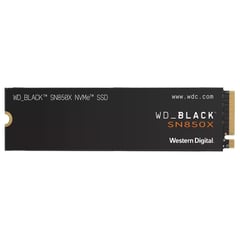 WESTER DIGITAL - Disco Solido SSD WD SN850X black 2TB NVME PCIe Gen4x4 WDS200T2X0E