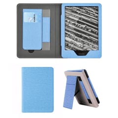 Estuche Kindle Paperwhite 2021 6.8” Con Soporte Y Correa Celeste