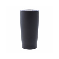 GENERICO - TUMBLER TERMICO ACERO INOXIDABLE NEGRO 590ML