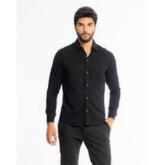 SPIRIT - CAMISA LINO CON CUELLO MANGA LARGA PARA HOMBRE SLIM FIT