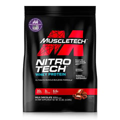 MUSCLETECH - NITROTECH WHEY PROTEIN MILK CHOCOLATE10lb