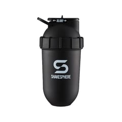 SHAKESPHERE - Shaker Bottle 700ML Tumbler Original Matte Black