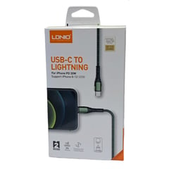 Cable USB-C a Lightning Para IPhone 14, 14 Pro, 14 Pro Max De 2mt