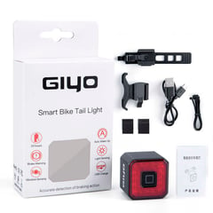 GIYO - Luz Led para bicicleta con 6 modos de cambio carga usb