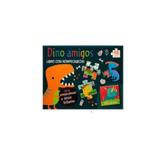 LIBSA - SET LIBRO CON ROMPECABEZAS: DINO AMIGOS