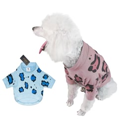 GENERICO - ROPA PARA PERROS DCANI CHOMPA FRENCH TERRY, P. ROSA, TALLA 1