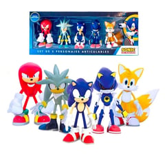 SONIC - Set de Muñecos y sus Amigos Articulables M5