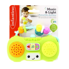 INFANTINO - Mini radio con música y luz