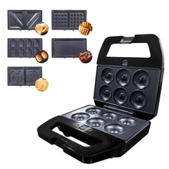 BUYPAL - Maquina Mini Donas 6 en 1 Portatil