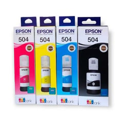 EPSON - Kit de Tintas Epson T504 cmybk l6171 L4260 L6270  L4160