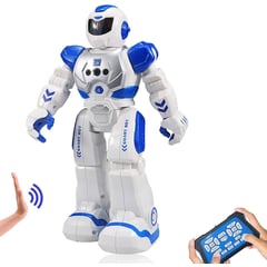 GENERICO - Robot Inteligente para Niños Robot Programable Azul