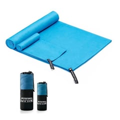 GENERICO - Toalla Deportiva Microfibra Absorvente Camping Sport Secado