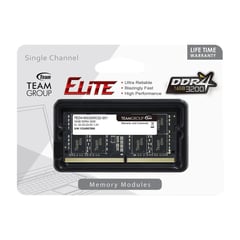 TEAMGROUP - Memoria RAM SO-DIMM Elite 16GB DDR4-3200MHz CL22