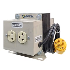 GENERICO - Autotransformador Peptel de 1500w 220v a 110v 60hz