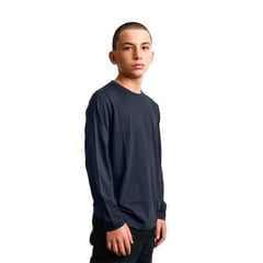 UNDER WATER - Kids Long Sleeve Crew Neck Underwater Jersey Pima Cotton.