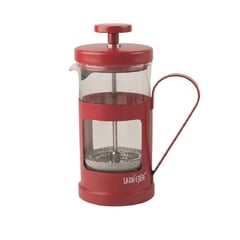 LA CAFETIERE - Cafetera de prensa francesa 1lt rojo acero inox