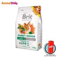 BRIT - Comida Para Conejo Animals Rabbit Senior 1.5 Kg