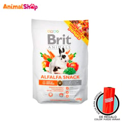 BRIT - Comida Conejo Alfalfa Snack For Rodents 100 Gr