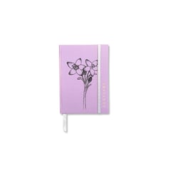 WATERVIOLET - CUADERNO BOLSILLO - FLOR CENTAURY - LILA - TAPA DURA A6