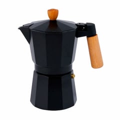 INSPIRA - Cafetera Italiana con Mango de Madera 6 tz