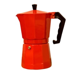 GENERICO - CAFETERA MOKA ITALIANA 9 TZS-NARANJA