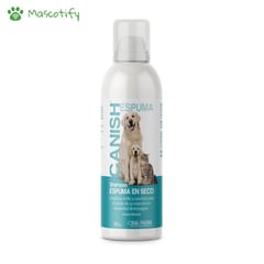 DRAG PHARMA - Canish Shampoo espuma en seco para perros y gatos 160ml