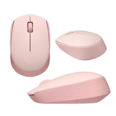 LOGITECH - Mouse Wireless M170 rosado Plug n Play Portable