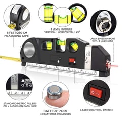 GENERICO - Nivel Láser Multipropósito Transversales Horizontales y Verticales