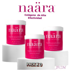 NAARA - PACK 3 Potes Colágeno Naära Doblemente Hidrolizado