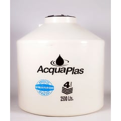 ACQUAPLAS - TANQUE PARA AGUA 2500 L BEIGE + ACCESORIOS