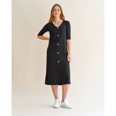 LAGOM - VESTIDO EASIER NEGRO