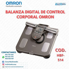 OMRON - BALANZA CORPORAL DIGITAL HBF-514 OMRON