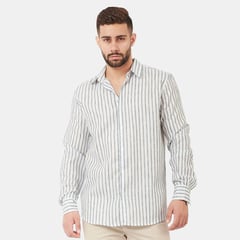 SAN COSME - Camisa Manga Larga Hombre Rayas